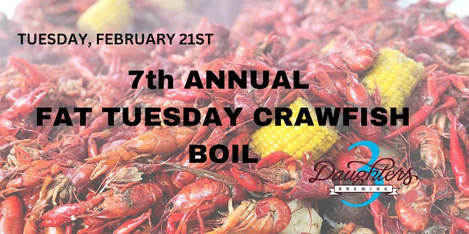 7th Annual Fat Tuesday Crawfish Boil