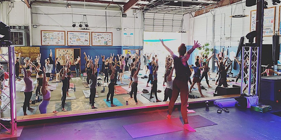 Yoga For a Cause with Beach Town Yoga